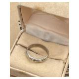 Unmarked Wedding Band