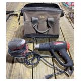 Electric Sander and Heat Gun