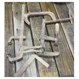 Clamps and Square