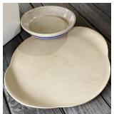 Pizza Stone & Pie Dish
