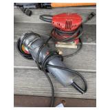 4' Grinder and Palm Sander