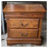 Michael Ashton 2 Drawer Nightstand