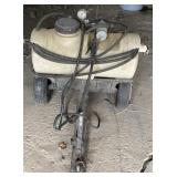 12V Sprayer on Pull Type Trailer