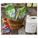 Potting Mix and Unknown Herbicide