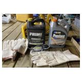 Gloves, Antifreeze, Oil
