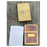 3 - Zippo Lighters