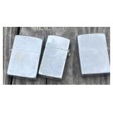 3 - Zippo Lighters