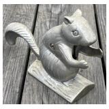 Aluminum Squirrel Nutcracker