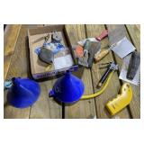 Air Chuck, Funnels and Tools