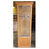 6 Gun Oak Gun Cabinet