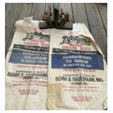 Ship Bookends and Seed Bags