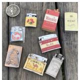 Lot of Advertising Lighters