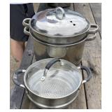 Stainless Steam Set