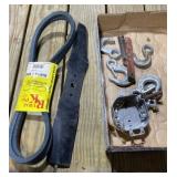 Log Chain Hooks, Belt, Mowing Blade
