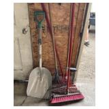 Shovels, Rakes, Broom