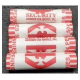 (4) Rolls 2009 L. Bicentennial Cents BU