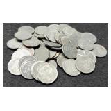 (50) 1943 Steel War Cents
