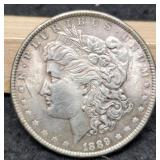 1889 Morgan Dollar XF