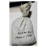 Bag Of 5,000 Wheat Cents 1940-1958