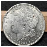 1921 Morgan Dollar XF