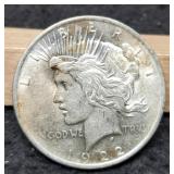 1922 Peace Dollar AU