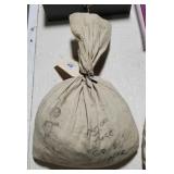 Bag Of 5,000 Copper Memorial Cents 1959-1981