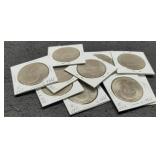 (10) 1976 V2 Bicentennial Ike Dollars