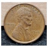 1909 VDB L. Cent XF