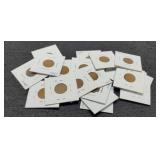 (20) 1924 Lincoln Cents, 10 Each Of P&S