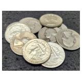 (10) Silver W. Quarters