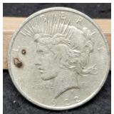 1922-D Peace Dollar XF