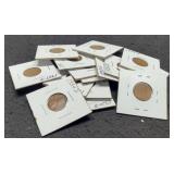 (15) Different L. Cents: 1920-D - 1939-S