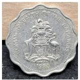 1980 Bahamas Ten Cent