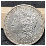1890-S Morgan Dollar XF