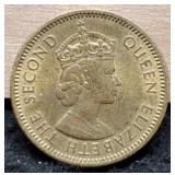 1955 British Territories, Eastern Group 5 Cents