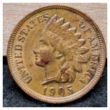 1905 Indian Head Cent XF