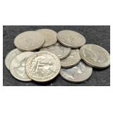 (10) Silver W. Quarters