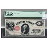 1917 Slab $1 Large Size Legal Tender Note