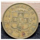 1940 Jamaica Large Penny