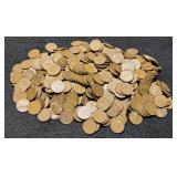 (5) Hundred Wheat Cents Sold By The Hundred