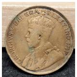 1914 Canada Large Cent XF