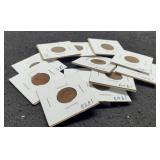 (13) Different Indian Head Cents 1894-1908