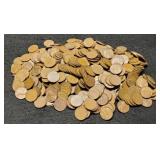 (5) Hundred Wheat Cents Sold By The Hundred