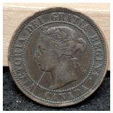 1891 Canada Large Penny
