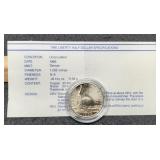 1986-D Clad Unc. Statue Of Liberty Half Dollar w/