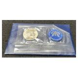 1974-S Silver Ike Dollar Unc.
