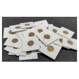 (30) 1917 L. Cents, 10 Of Each P,D,S