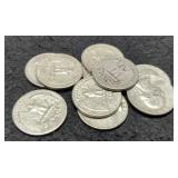 (10) Silver W. Quarters