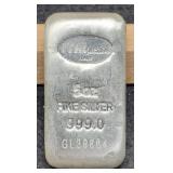 Five Troy Oz. Silver Bar By Ital Mint