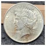 1922 Peace Dollar XF